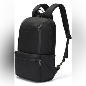 Pacsafe Metrosafe X 20L Anti-Theft Backpack in black travel work school unisex